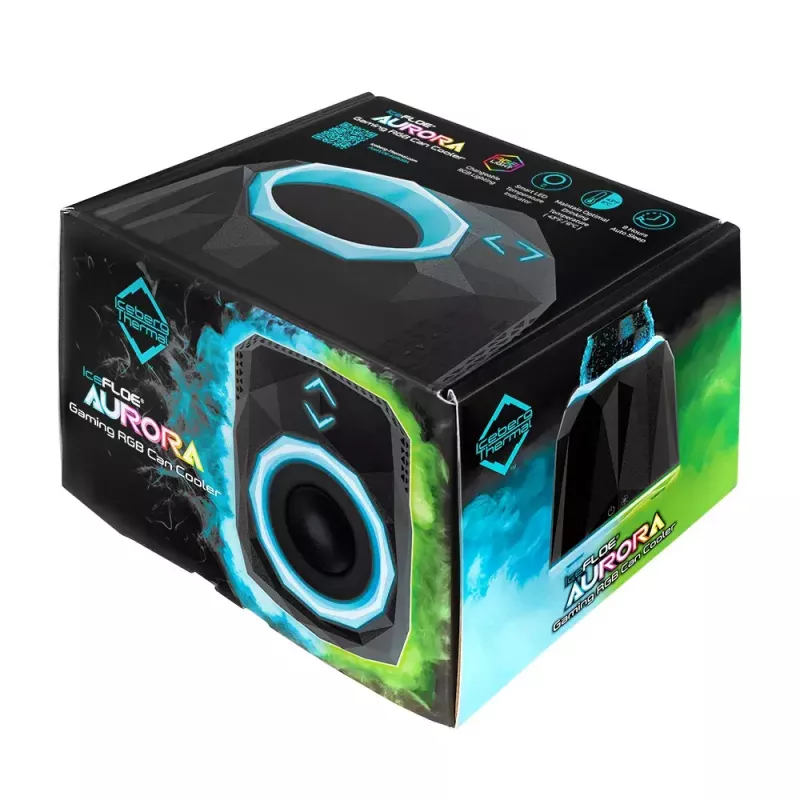 Cool Box Iceberg Thermal IceFLOE AURORA 0,355 L elettrico nero