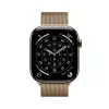 Apple Watch GPS + Cellular 46mm cassa in titanio oro cinturino Milanese Loop oro M/L