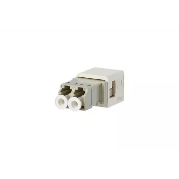 Connettore per cavi BTR NETCOM 1402300820MI LC-D MM bianco