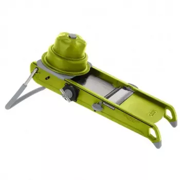 Affettatrice manuale de Buyer 2015.23 verde spessore di taglio 1 cm