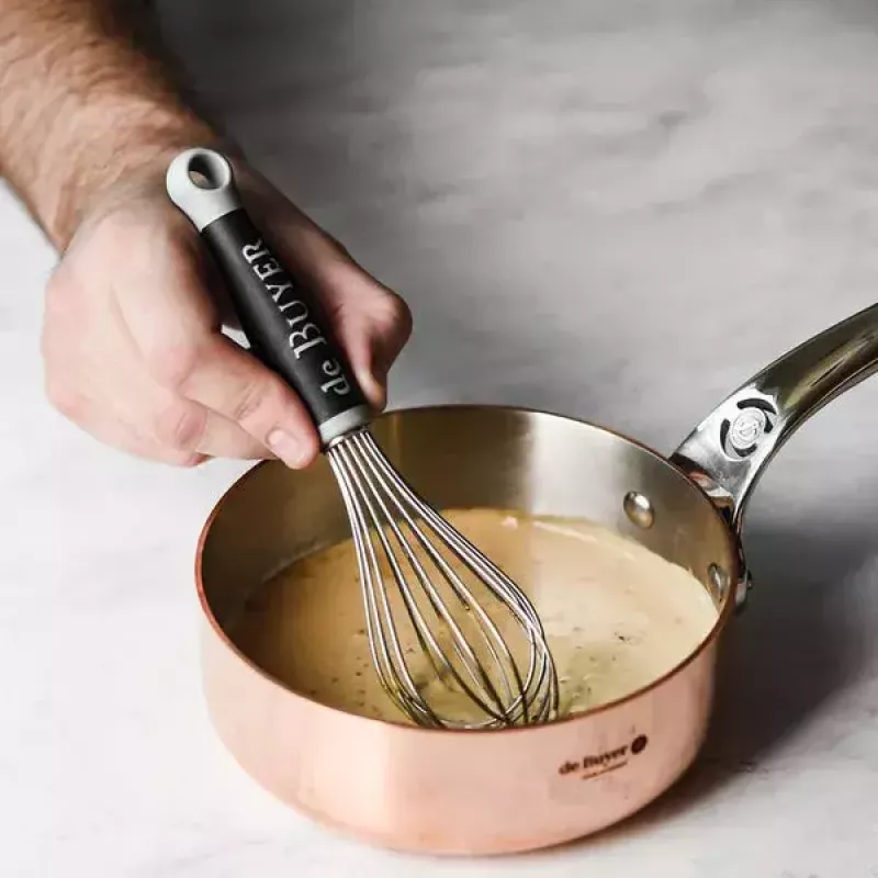 Sauteuse de Buyer 6230.20 rotonda rame 20,3 cm