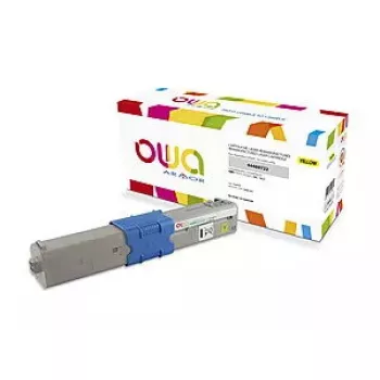 Toner OWA Armor compatibile con OKI 44469722 5000 pagine giallo