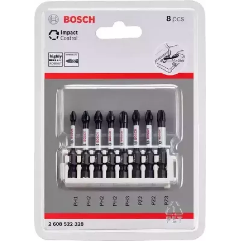 Set di punte per avvitatore Bosch 2 608 522 328