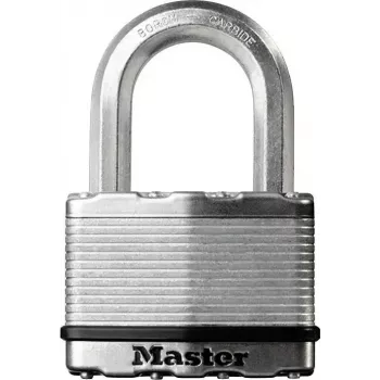 Lucchetto MASTERLOCK M5EURDCC livello di sicurezza 9, archetto in acciaio temprato, corpo in ottone