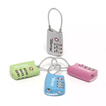 Lucchetto a combinazione per bagagli MASTER LOCK P22071
