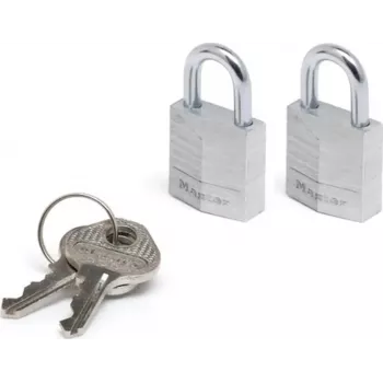 Master Lock 9120EURTCC lucchetto 20 mm, confezione da 2