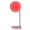 Lampada LED da tavolo Lexon Bubble Lamp LH70LP rosa chiaro 15W con caricabatterie wireless