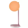 Lampada LED da tavolo Lexon Bubble Lamp LH70LP rosa chiaro 15W con caricabatterie wireless