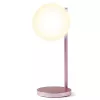 Lampada LED da tavolo Lexon Bubble Lamp LH70LP rosa chiaro 15W con caricabatterie wireless