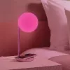 Lampada LED da tavolo Lexon Bubble Lamp LH70LP rosa chiaro 15W con caricabatterie wireless