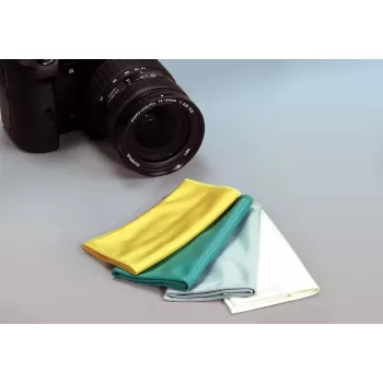 Kaiser Fototechnik 6328 panno per la pulizia in microfibra, colori assortiti