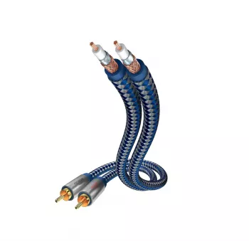 Cavo audio Inakustik 0040403 3m 2xRCA blu