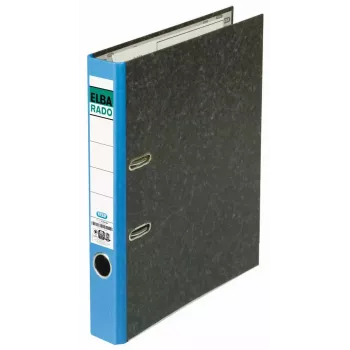Raccoglitore Elba A4 50 mm blu – raccoglitore ad anelli/raccoglitore con leva, modello 100555308