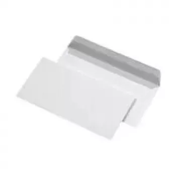 Busta MAILmedia 257100 C5, senza finestra, bianca, 100 g/m², autoadesiva