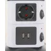 Prolunga elettrica Schwaiger STDT2718 1,8 m 7 prese AC per interni nero bianco