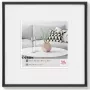 Cornice singola Walther Design KB330H nera