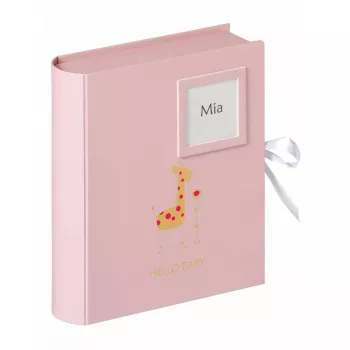 Scatola portafoto Walther Design Baby Animal FB-148-R rettangolare rosa
