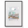 Cornice singola Walther Design KV040B nera