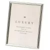Cornice singola Walther Design Chloe 3 argento