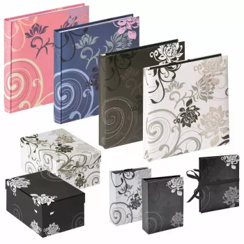 Album fotografico Walther Design EA-201-L blu grigio