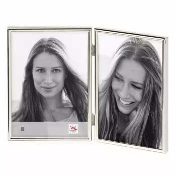 Walther Chloe WD219S cornice doppia, 2 x 9 x 13 cm, argento, verticale