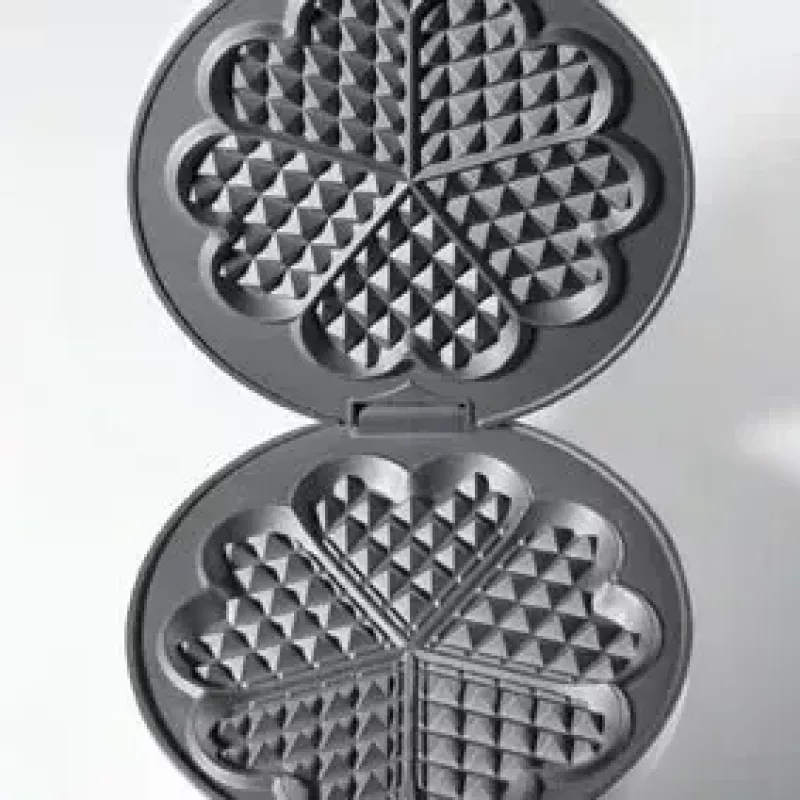 Macchina per waffle Cloer 1629 5 waffle 930 W nero metallizzato