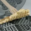 Macchina per waffle Cloer 1629 5 waffle 930 W nero metallizzato
