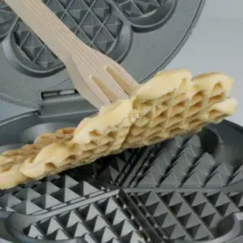 Macchina per waffle Cloer 1629 5 waffle 930 W nero metallizzato