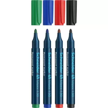 Pennarello indelebile Schneider Maxx 130, 1-3 mm, vari colori