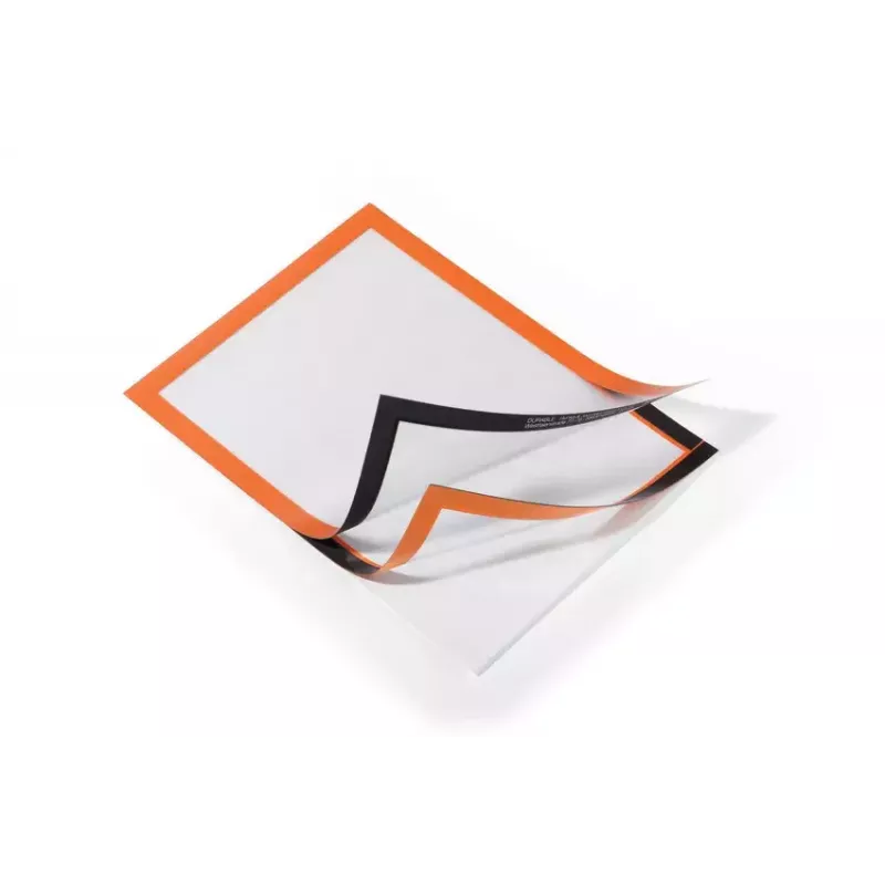 Cornice magnetica A4 Durable DURAFRAME arancione