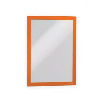 Cornice magnetica A4 Durable DURAFRAME arancione