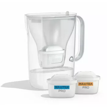 Filtro per acqua da tavolo Brita Style Essential 2,4 l trasparente bianco