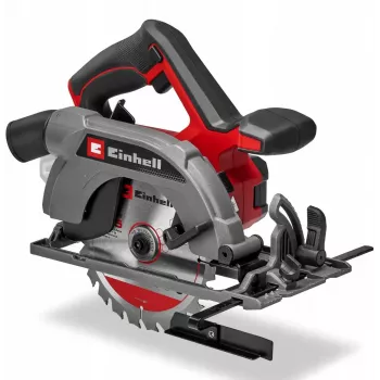 Sega circolare a mano a batteria EINHELL TE‑CS 18/165‑2 Li (Solo) — 18 V, profondità di taglio max. 57 mm, incl. guida parallela, senza batteria/caricabatterie