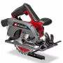 Sega circolare a mano a batteria EINHELL TE‑CS 18/165‑2 Li (Solo) — 18 V, profondità di taglio max. 57 mm, incl. guida parallela, senza batteria/caricabatterie