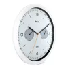 Orologio da parete/da tavolo Mebus 52826 rotondo nero grigio bianco