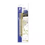 Staedtler 8323-S BK2 pennarello metallizzato, punta tonda 1-2 mm, oro/argento, confezione da 2