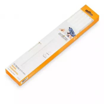 Steinel 006808 stick di colla a caldo, 11 mm, bianco, 250 g, 10 pezzi