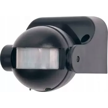 Rilevatore di movimento REV 0075184512, angolo di rilevamento 180°, nero