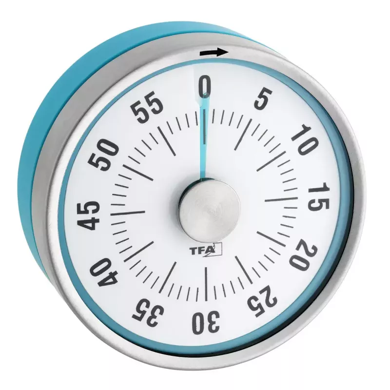 Timer da cucina meccanico TFA-Dostmann 38.1028.20 turchese 60 min