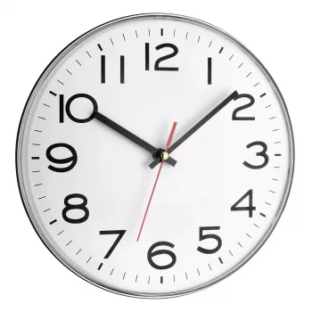 Orologio al quarzo TFA-Dostmann 60.3017 Circle grigio bianco da parete/da tavolo