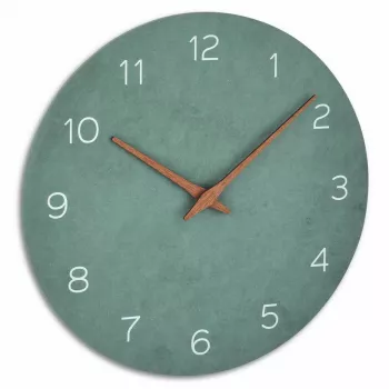 Orologio al quarzo TFA-Dostmann 60.3054.04 Circle verde da parete/da tavolo