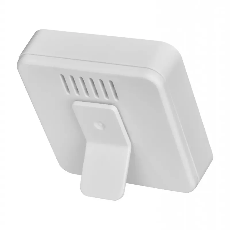 Termometro elettronico ambientale TFA-Dostmann 30.5053.02 per interni/esterni digitale argento bianco