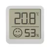 Termometro elettronico ambientale TFA-Dostmann 30.5053.02 per interni/esterni digitale argento bianco