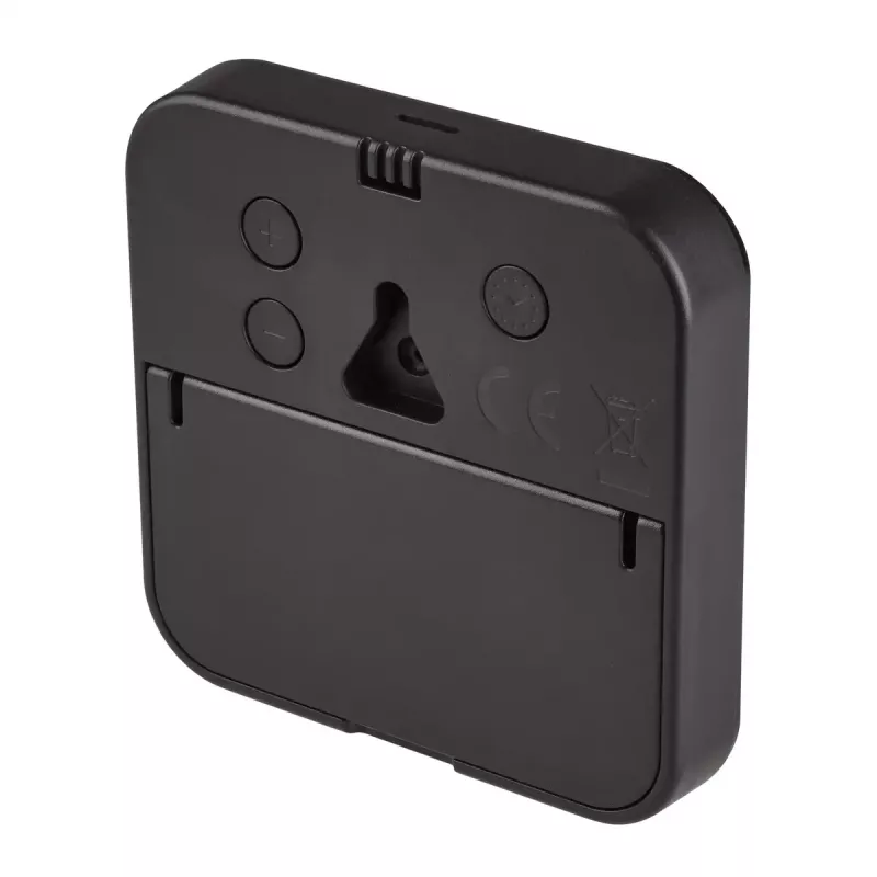 Termometro elettronico ambientale TFA-Dostmann 30.5054.01 per interni digitale nero bianco