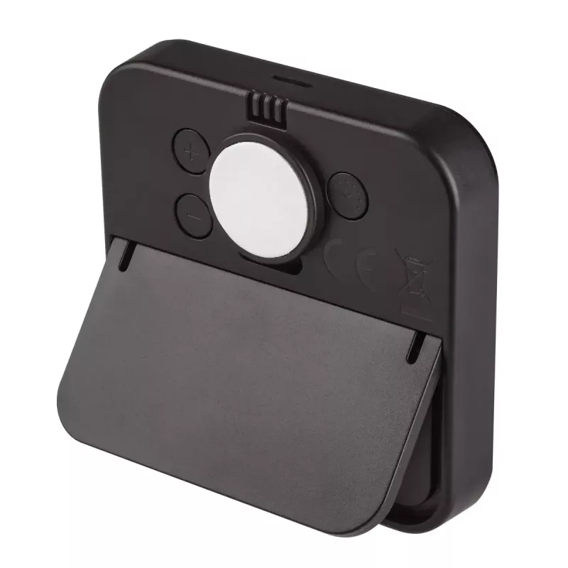 Termometro elettronico ambientale TFA-Dostmann 30.5054.01 per interni digitale nero bianco
