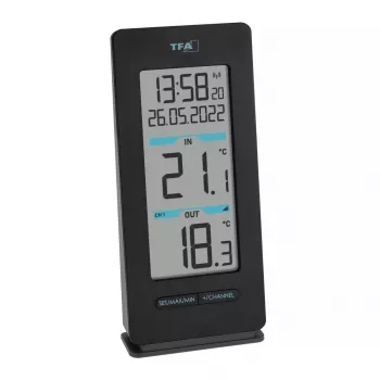 Termometro ambientale TFA-Dostmann 30.3072.01 per interni/esterni da -40 a 60 °C