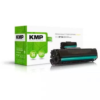 Toner KMP HP Q2612A nero 4000 pagine