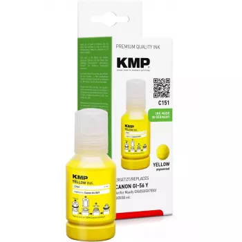 KMP Canon Maxify GI56PGBK cartuccia d'inchiostro compatibile nera, 1584,0001