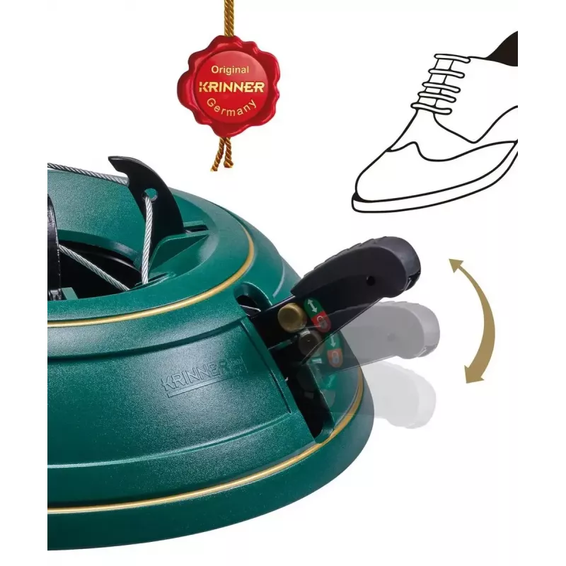 Base per albero di Natale Krinner Classic verde 94001