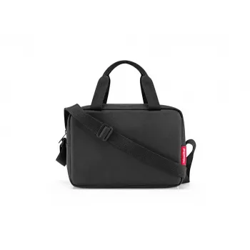 Borsa a tracolla Reisenthel coolerbag to-go poliestere riciclato nero 3L